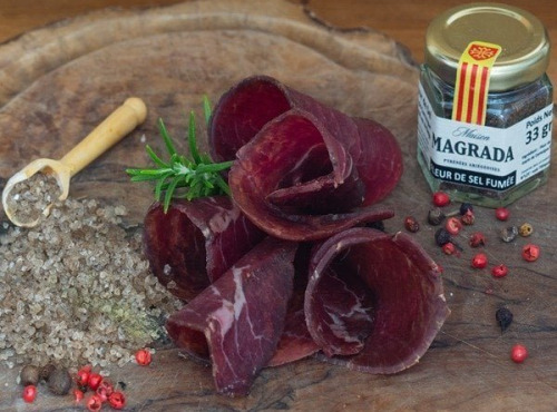 Maison Magrada - Bœuf d'Ariège séché au Sel Fumé tranché 60gr