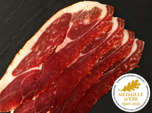 Charcuterie Aubard - Tranches Fines de Jambon de Kintoa AOP 28 mois - Grand Cru 1kg