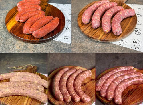 Maison Lascours - Colis de l'Été - Saucisses Découvertes