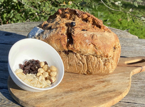 Ferme Sinsac - Pain d Hiver noisettes, amandes et raisins