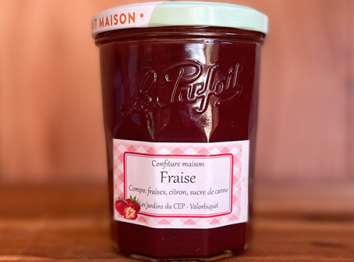 Les Jardins du CEP - Sève du Jardin - Confiture de fraise