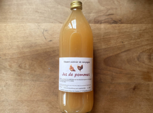Des Poules et des Vignes à Bourgueil - Jus de pommes