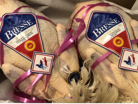 La Guyotte Ferme Bressane - La Poularde de Bresse AOP effilée par 6