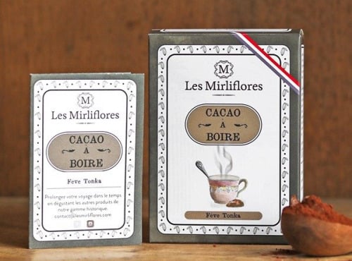 Les Mirliflores - Cacao à boire à la fève tonka