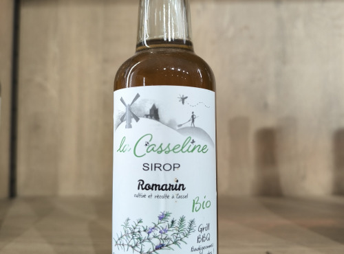 Ferme Joos - Romarin: sirop bio la Casseline