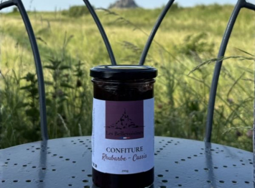 Ferme Saint Joseph - Confiture Rhubarbe Cassis 295g