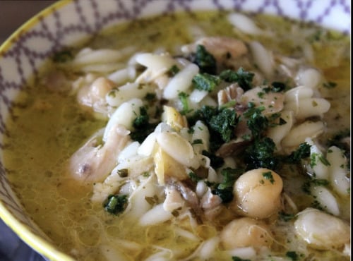 Graines Précieuses - Soupe au Poulet Fermier et Pois Chiches De Tourves.