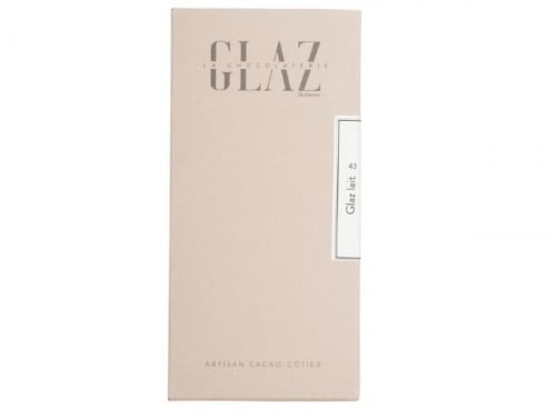 Glaz la chocolaterie de la presqu’île - Tablette Glaz chocolat lait à 43% de cacao