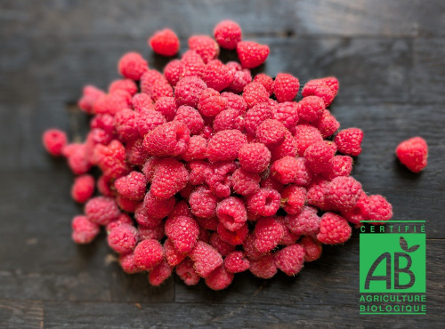 Elevage de Cochons en Forêt et Produits du Terroir Jurassien - Framboises Fraiches - AB - 250gr