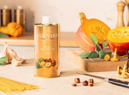 Huilerie Maison Guénard - Huile de Noisette 50% vierge 50cL