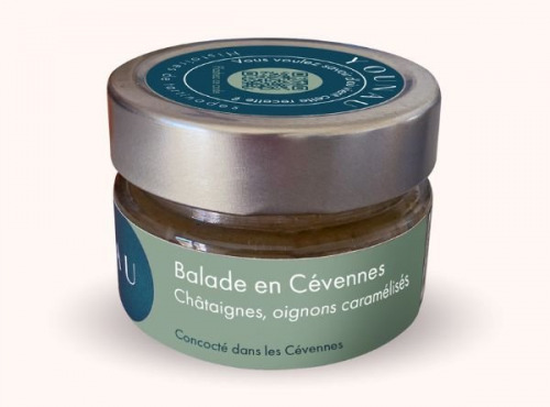 YOUNAU – Histoires de tartinades - Tartinade apéritive : Balade en Cévennes - Châtaignes, oignons caramélisés