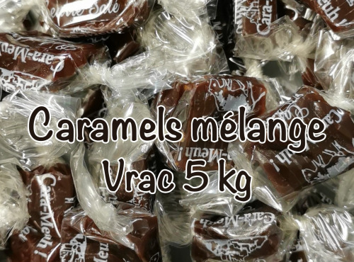 La Ferme des Cara-Meuh - Assortiment de caramels tendres - Vrac 5kg