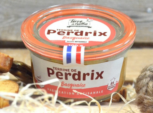 Terre de Gallie - Terrine de perdrix basquaise x 16