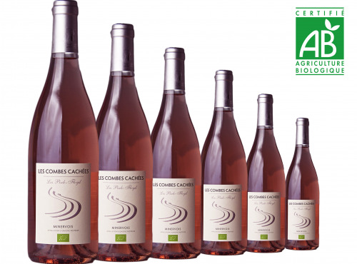 Domaine Les Combes Cachées - Le rosé de l'été : Minervois Rosé AOP 2020 - Les Pink Floyd - 6x75cl