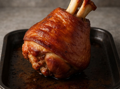 Ferme de la Paumerais - JAMBONNEAU ROTI DE PORC FRANCAIS (x1) - 500 Gr