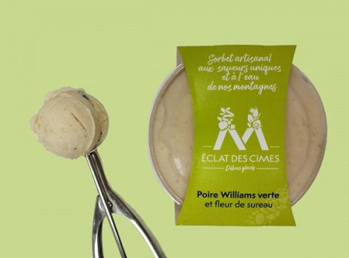 Eclat des cimes - Sorbet Poire Williams verte et fleur de sureau 440 ml