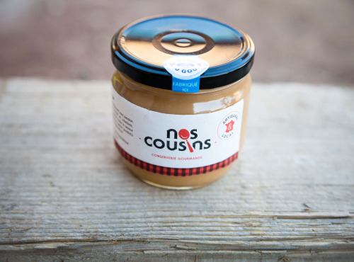 Nos cousins Conserverie - Compote De Pomme - Cannelle 350g