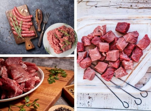 Les Délices du Scamandre - Petit Colis de Viande de Taureau - 3kg