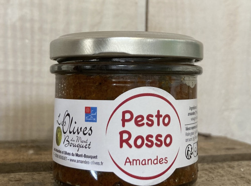 Les amandes et olives du Mont Bouquet - Pesto Rosso Amandes