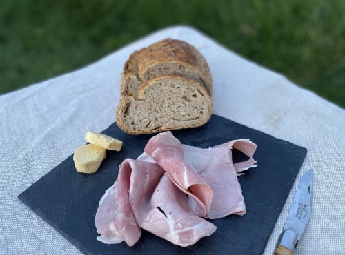 L’Echo Paysan - Jambon cuit au torchon sans nitrite 160g
