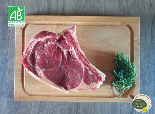 Ferme GAEC Côte Pardin - [Précommande] 1 kg - Côte de Bœuf BIO Race Aubrac - BARBECUE