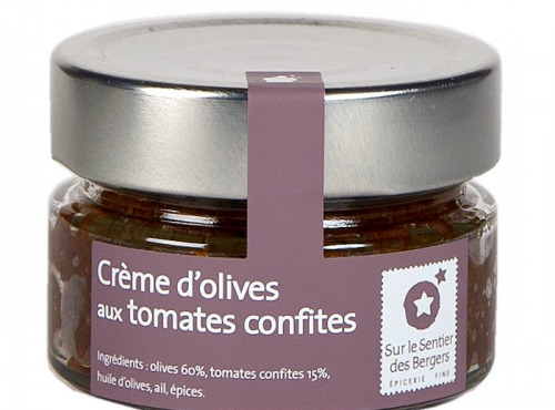 Le sentier des Bergers - Crème d'olives aux tomates confites