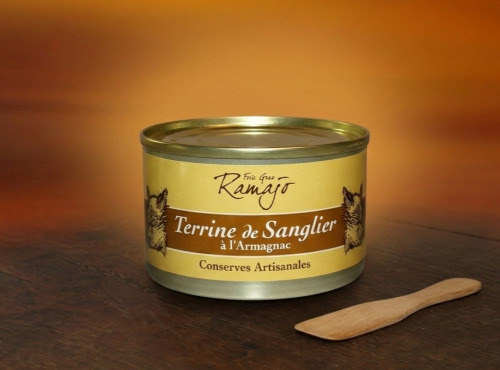 Maison Ramajo - Terrine de sanglier à l'Armagnac 120g