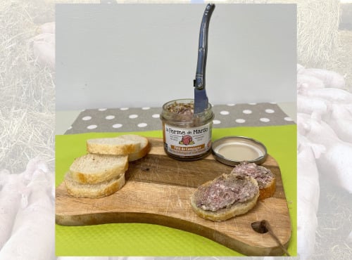 La Ferme de Marso - Pâté de campagne aux fines herbes et au sel de Guérande