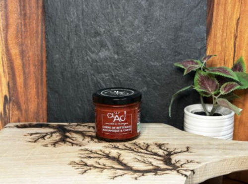 La Fermière - Crème de betterave au vinaigre balsamique et carvi