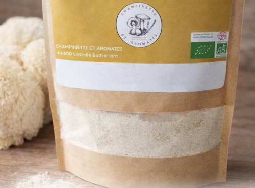 Champinette et Aromates - POUDRE DE CRINIERE DE LION