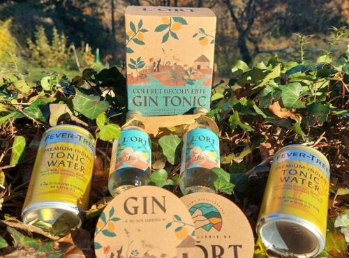 Distillerie de l'Òrt - Coffret Gin Tonic Bio - 2x50ml