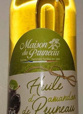 Maison du Pruneau - Cueillette du Gascon - Huile d'amandons de Pruneaux 10cl