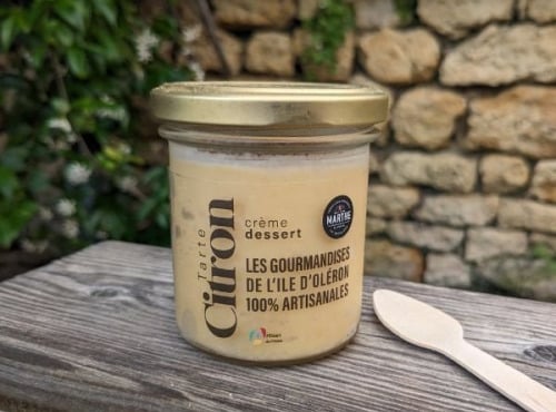 Conserverie Maison Marthe - Lot de 12 crèmes desserts coeur de citron -130g