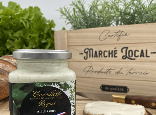 Cancoillotte Piguet - Cancoillotte ail des ours IGP