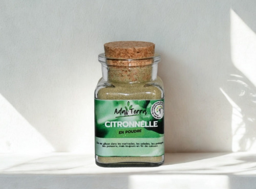 Adal Terra - Epices - Citronnelle Bio (en poudre) 60G