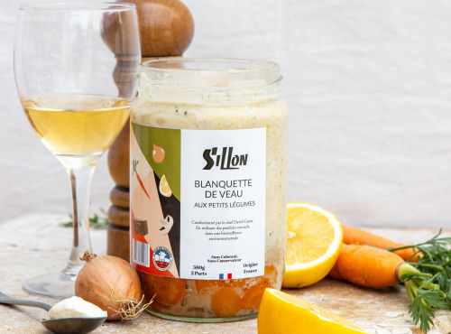 Sillon Conserverie - Blanquette de Veau, Épeautres et petits Légumes 550g