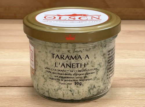 Olsen - Tarama à l'aneth 70% bio - 90g