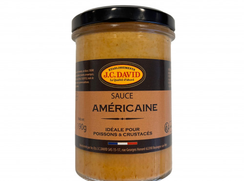 Etablissements JC David - Sauce Américaine - 190g