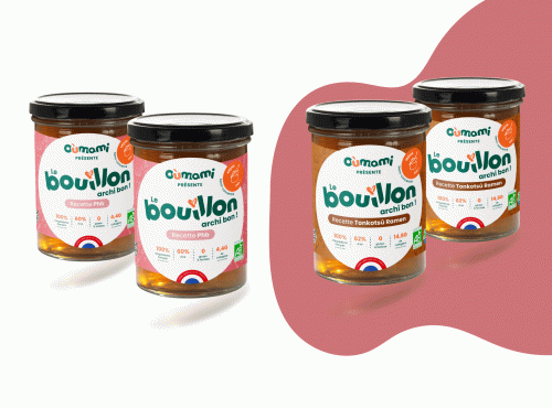 Oùmami - Le coffret bouillons d'os "Recette d'ailleurs" x4