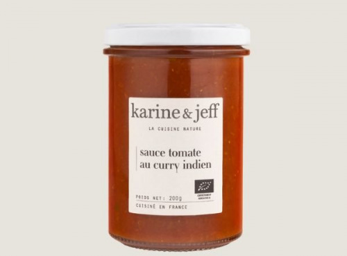 Karine & Jeff - Sauce tomate au curry indien 6x200g