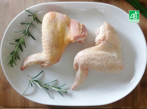 Ferme de Carcouet - Ailes de Poulets Bio - 500 g