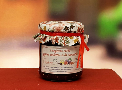 Les Perles Rouges - Confiture Extra De Figues Violettes À La Cannelle