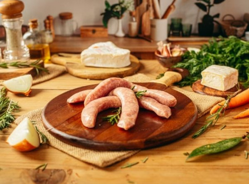 La Ferme Du Reel - Saucisse de Volaille Neufchatel AOC - 1kg