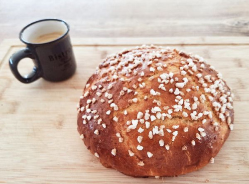 Les Gourmandises de Luline - Brioche au sucre 7 personnes (sans lactose)