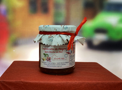 Les Perles Rouges - Confiture Du Périgord (figues Blanches Aux Noix)