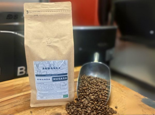 Brûlerie de Melun-Maison Anbassa - Café Musasa Rwanda BIO-en Grains 6 x 1kg