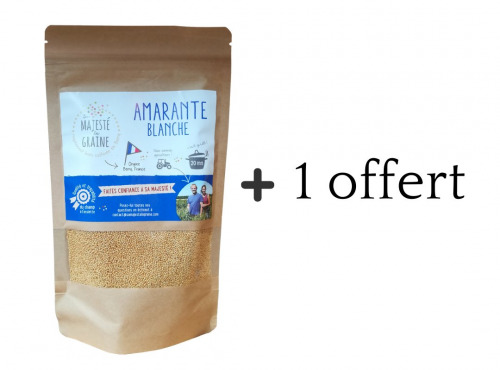 BERRY GRAINES - Promotion amarante blanche - 1 sachet acheté = 1 offert