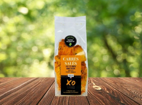 XO Gourmet - Carrés salés curry breton 100g