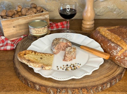 Domaine de Favard - Terrine de Canard aux poivre vert 130g