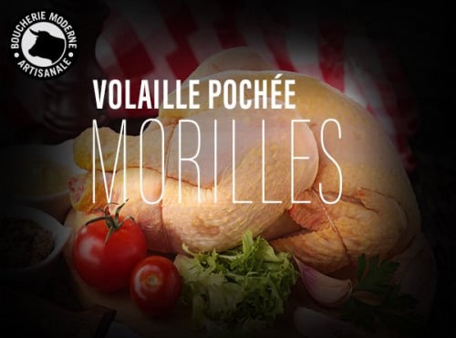 Boucherie Moderne - POULARDE FARCIE MORILLES POCHÉE